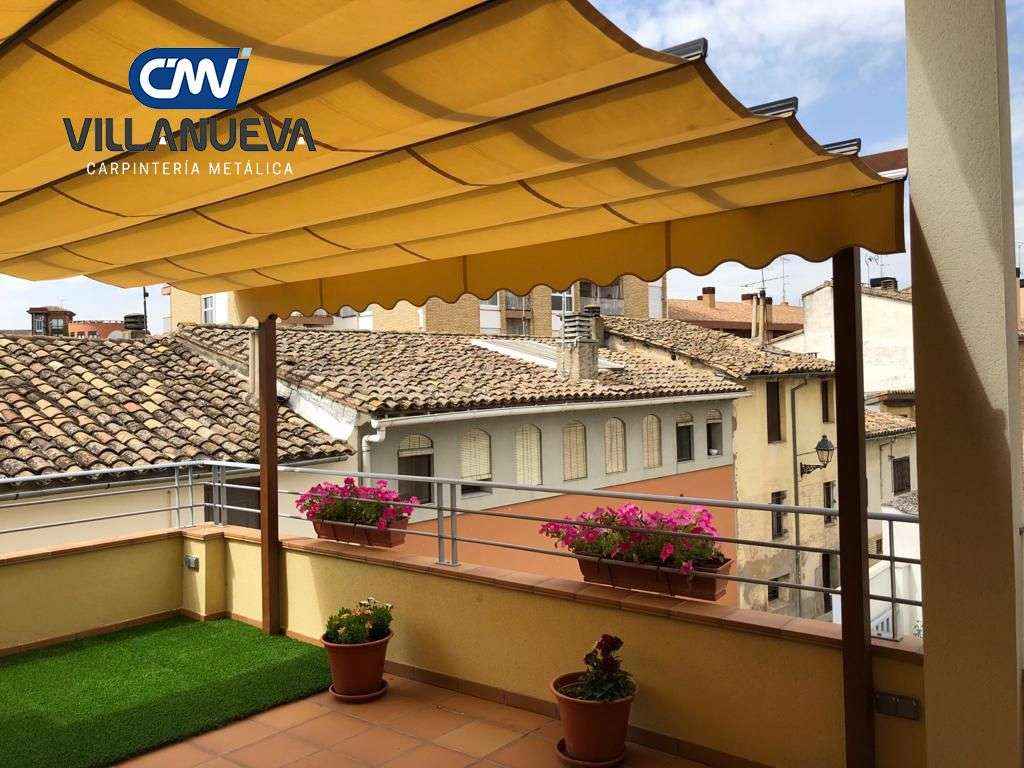 Carpintería Metálica Villanueva ayuda a elegir el toldo de aluminio que mejor se adapta al hogar
