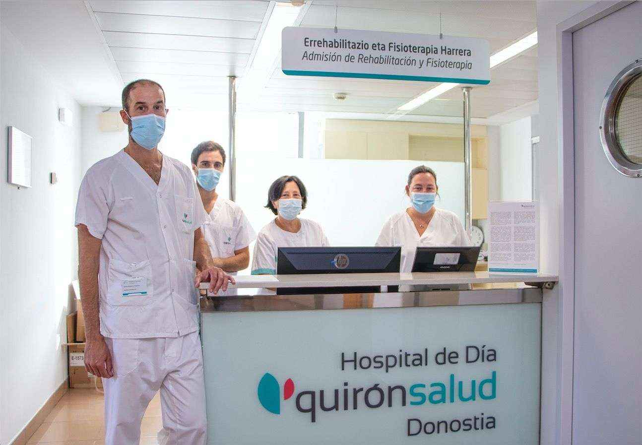 El Servicio de Rehabilitación de Policlínica Gipuzkoa se centraliza en Hospital de Día Quirónsalud Donostia