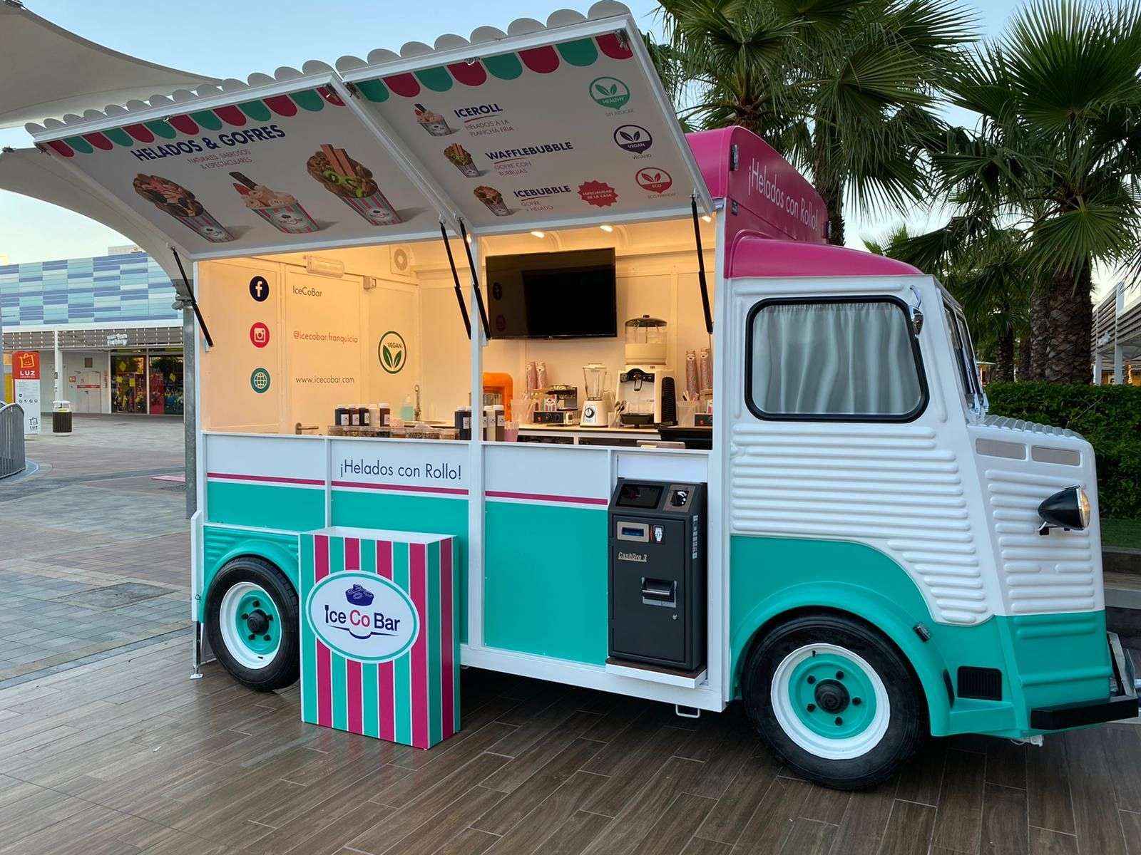 La cadena IceCoBar impulsa el crecimiento de su modelo Food Truck