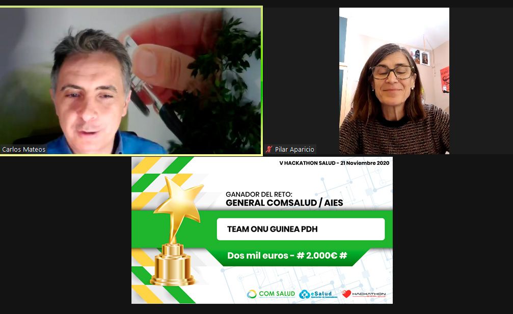 El Hospital Ramón y Cajal copa los premios del V Hackathon Salud Virtual