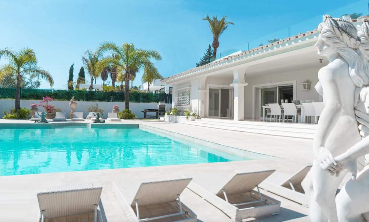 El sueño de tener una casa en Marbella con piscina privada