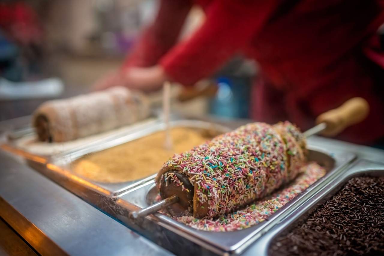Los deliciosos dulces húngaros y el dulce de chimenea