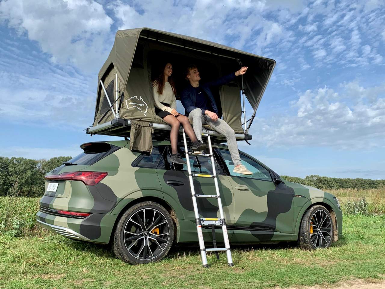 Tienda techo 4x4 en Foxcamper