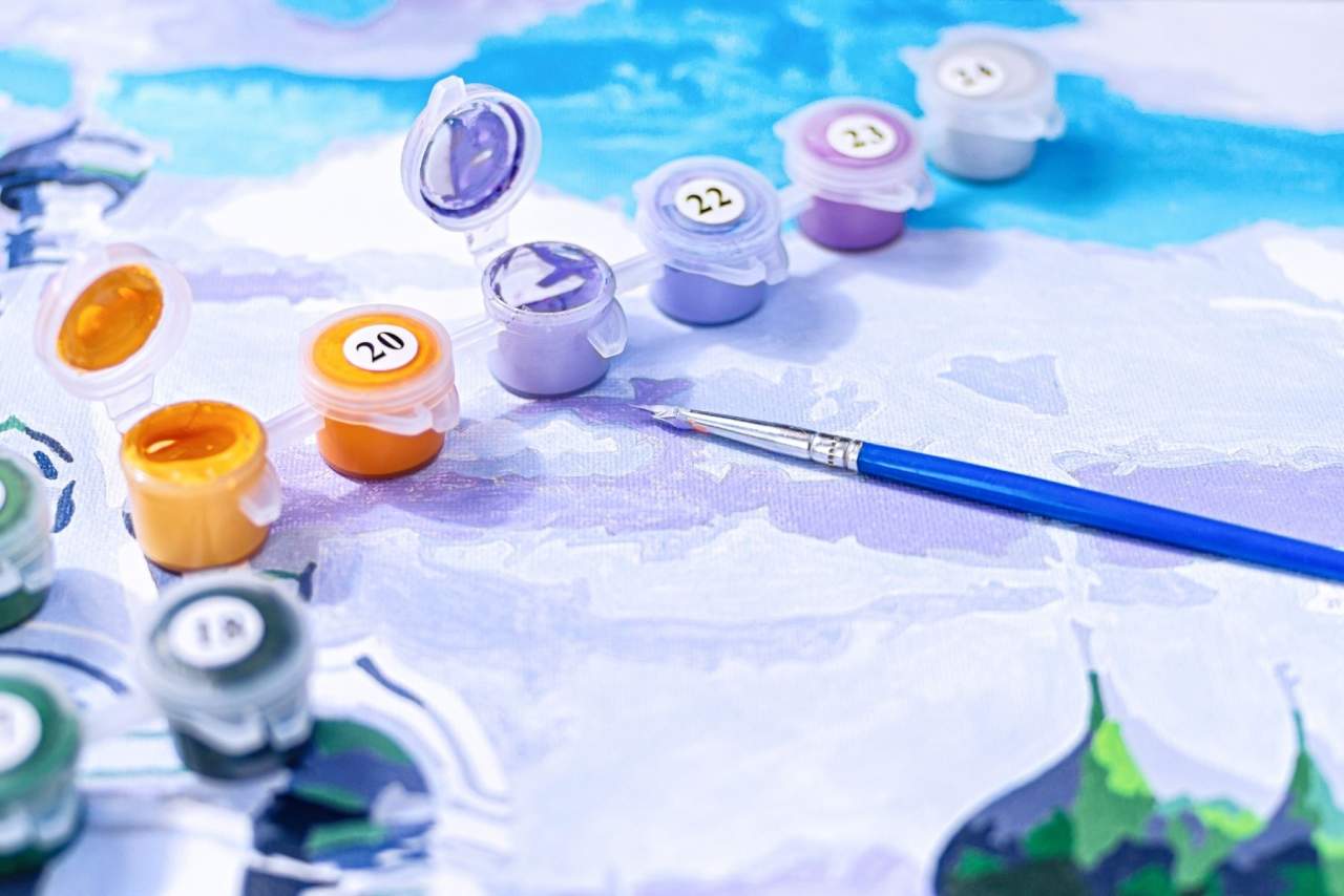 Los trucos para empezar a pintar y elegir el diseño: Pintar números