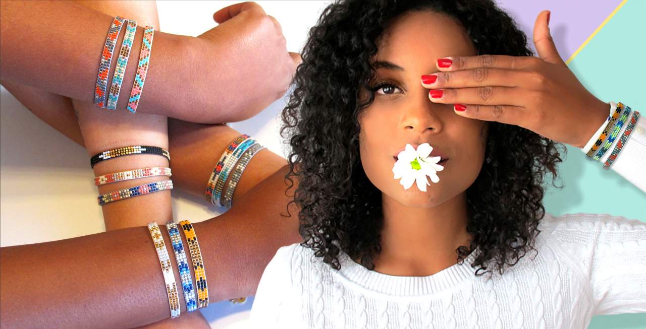 Pulseras solidarias de Dkary, una fuente de ingresos para mujeres en situación de pobreza