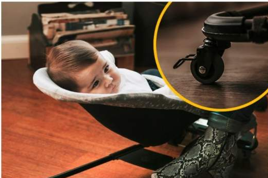 Ride&Go ha creado las ruedas para hamacas infantiles que están siendo una revolución