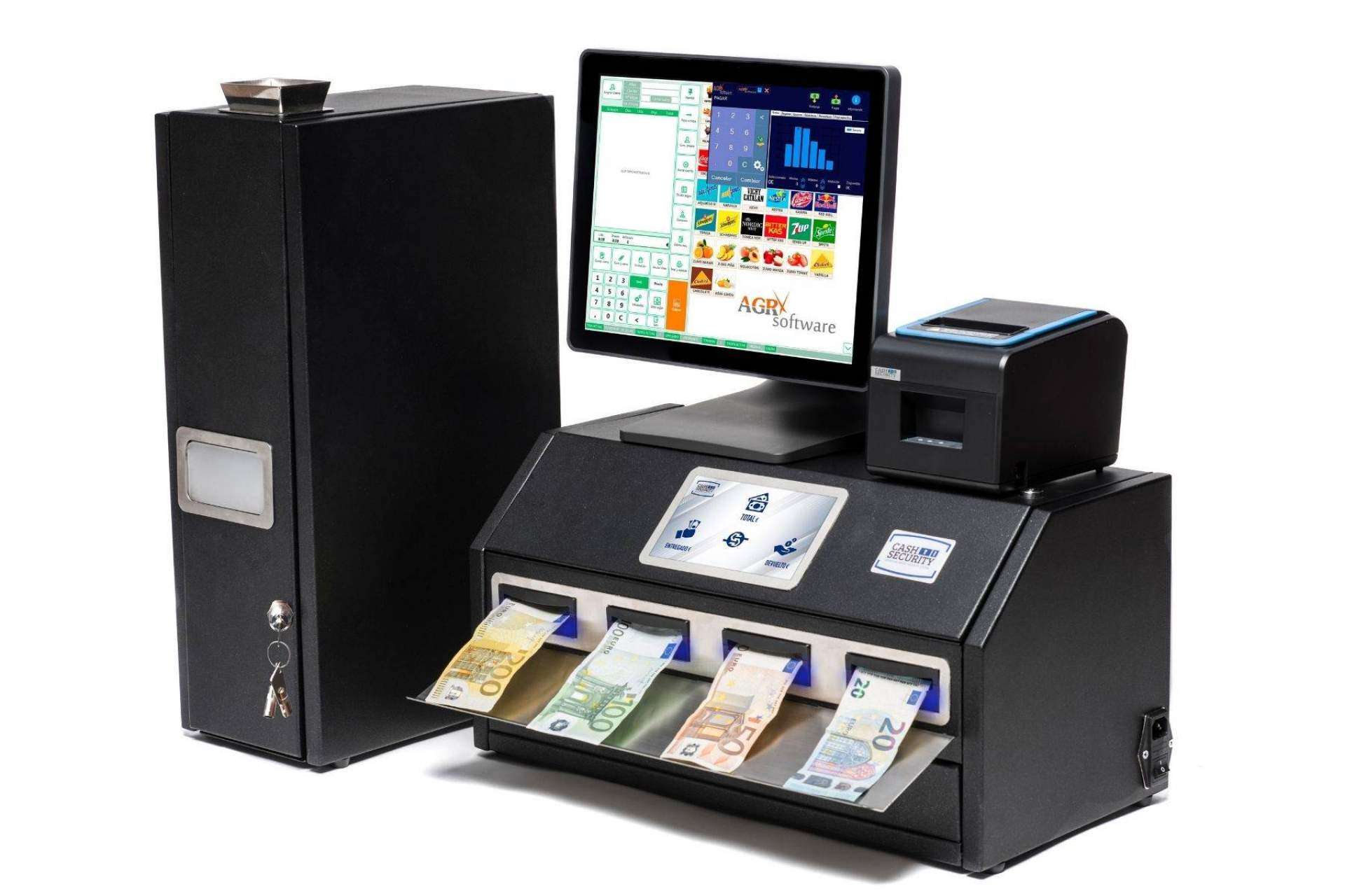 ¿Cómo gestionar el efectivo de un negocio con el cajón de cobro automático en renting de CashSecurity?
