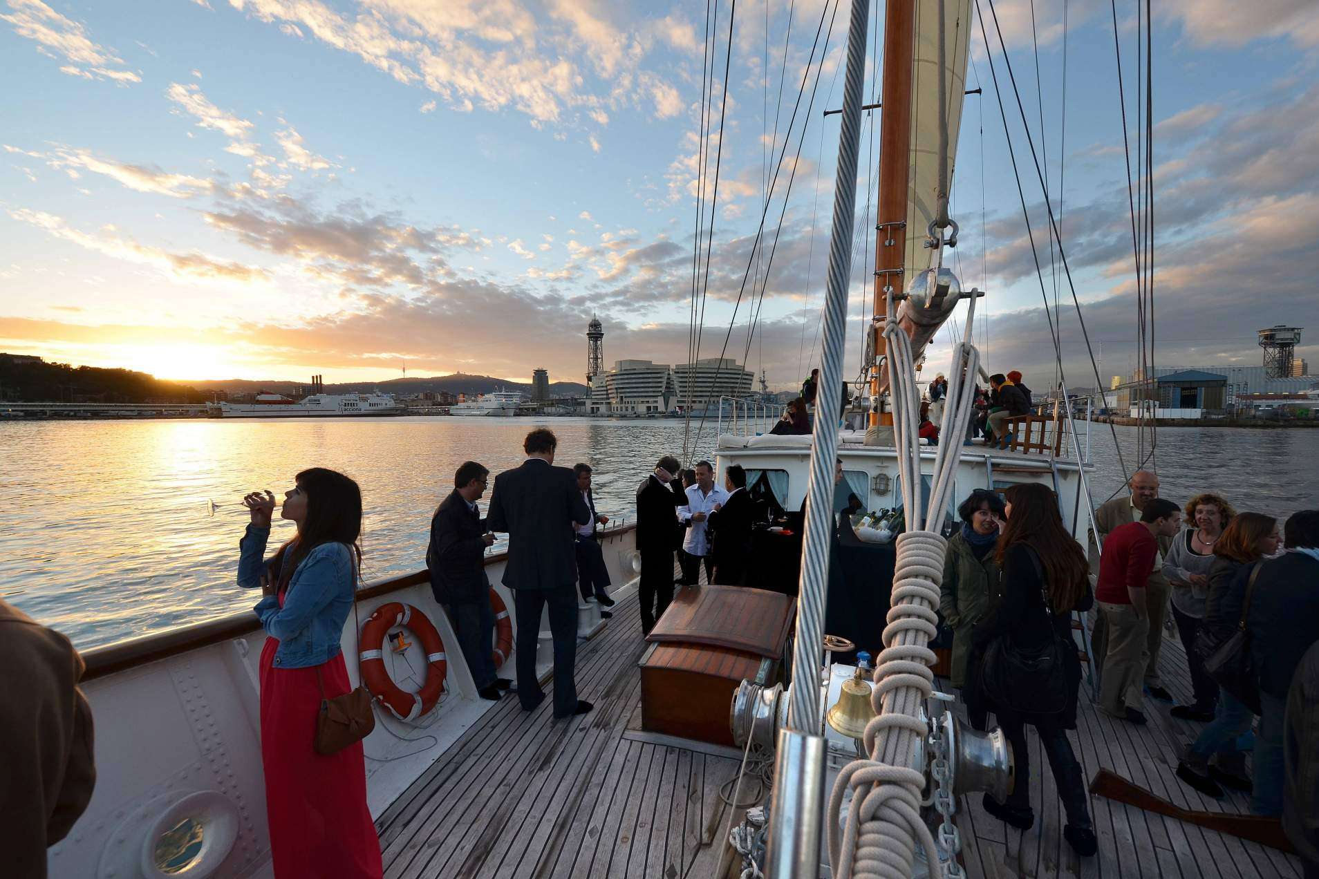 Organización de eventos especiales con Gotland Charter: Barcos para eventos