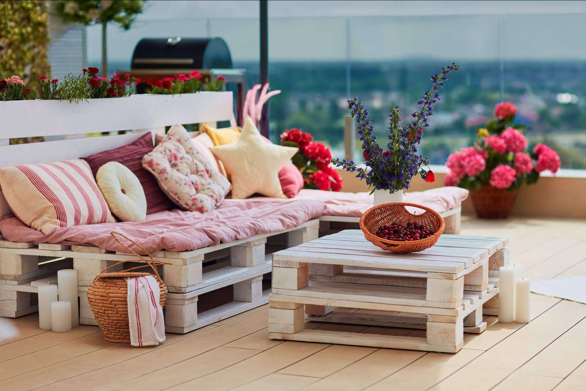 Mesas con palés de diseño, por Dydaya Home