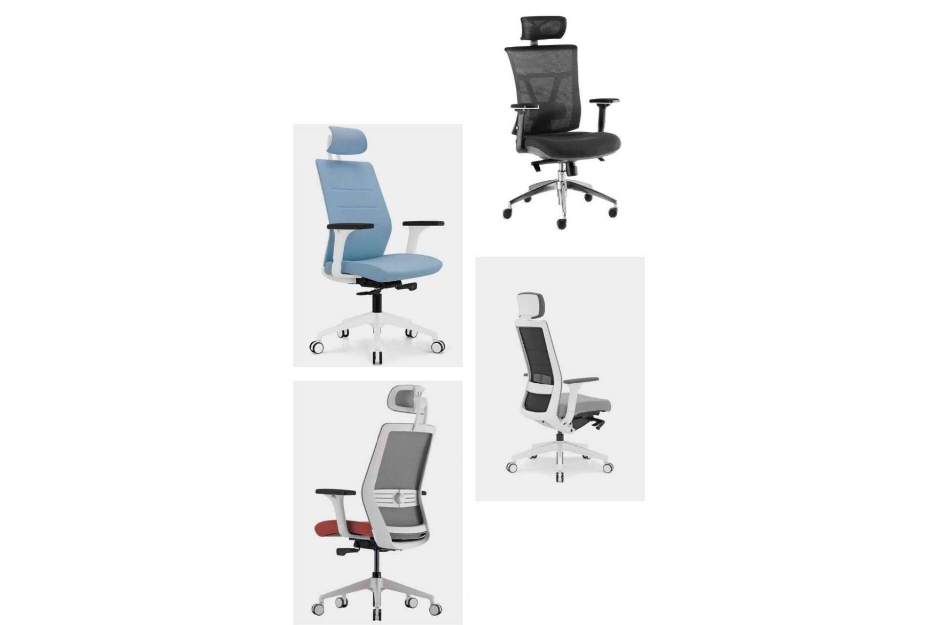 Las sillas ergonómicas de Officedeco permiten cuidar la salud de la columna en la oficina