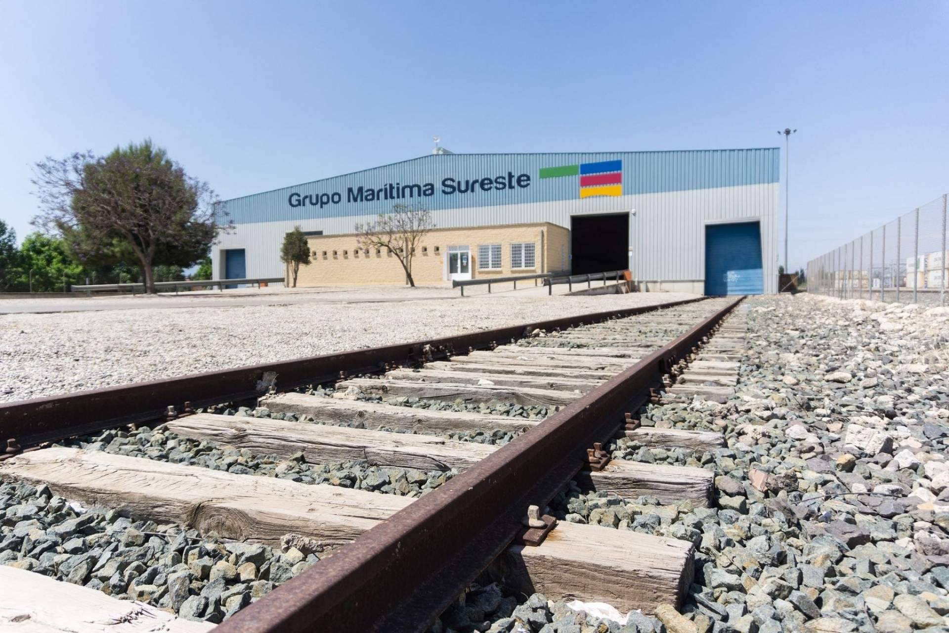 Grupo Marítima Sureste estrenará el próximo mes de octubre una conexión ferroviaria de mercancías entre Murcia y Reino Unido