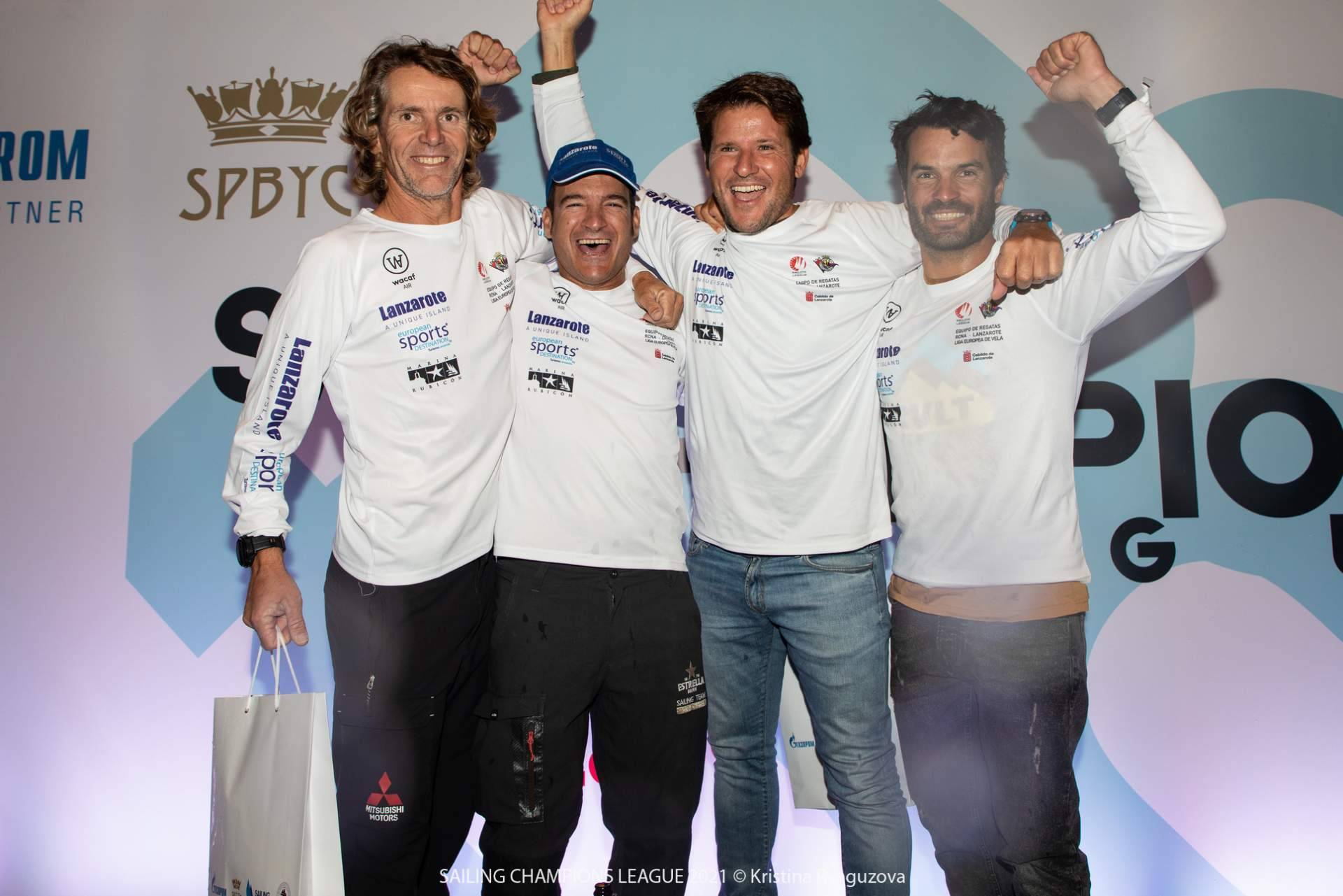 Lanzarote - Wacaf Air se alzan como vencedores de la Liga Europea de Vela celebrada en San Petersburgo