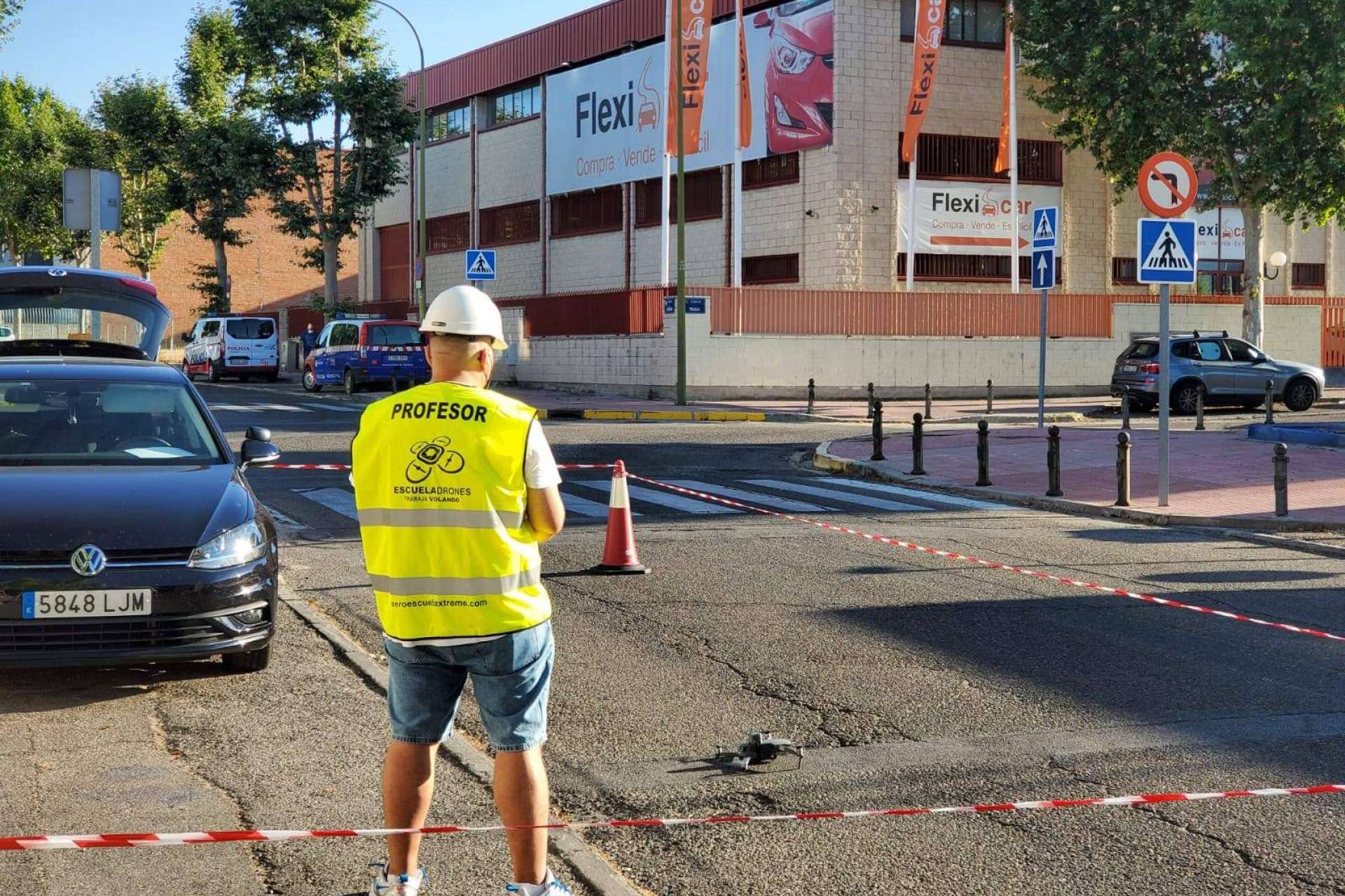 Aeroescuela Xtreme es la primera empresa a nivel nacional en hacer 11 vuelos con drones en un día en la Comunidad de Madrid