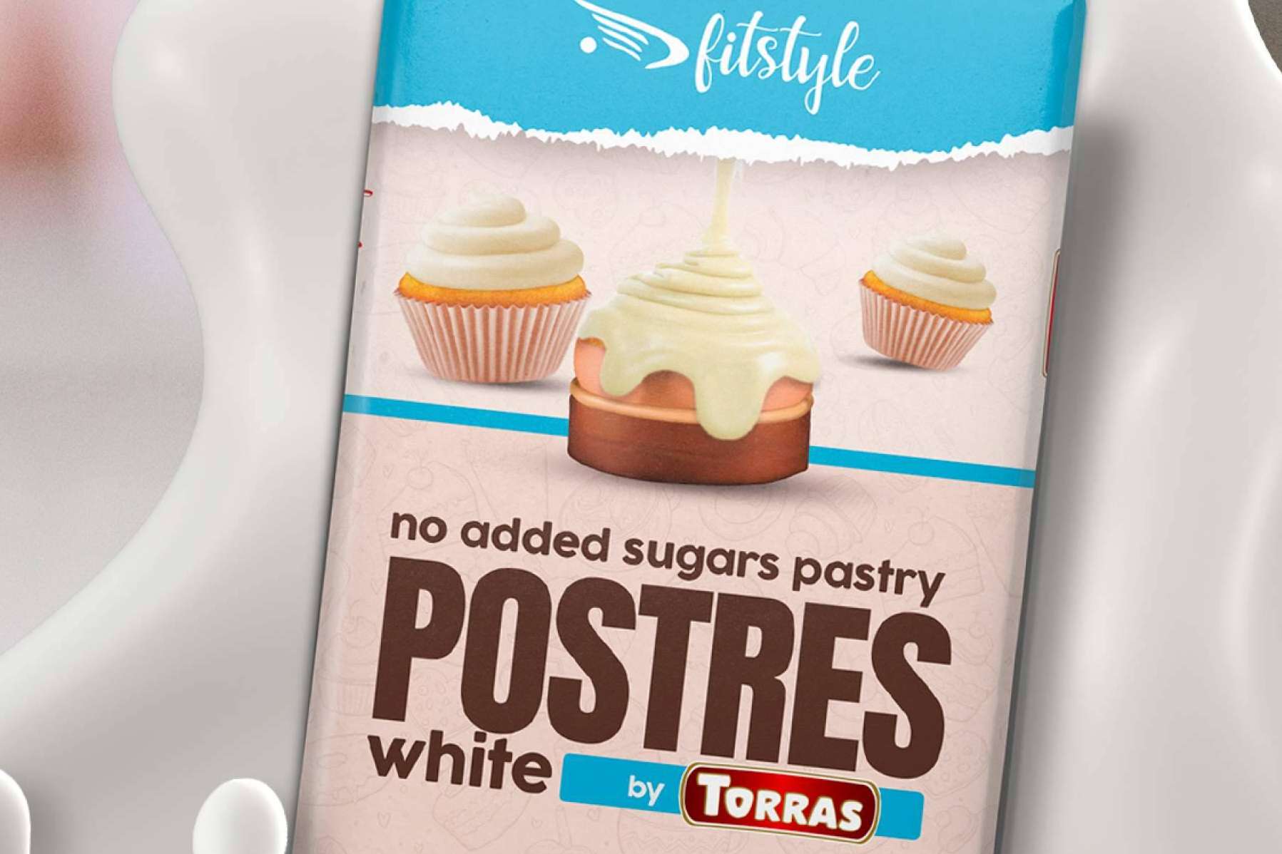 FITstore presenta el primer chocolate blanco sin azúcares y sin maltitol