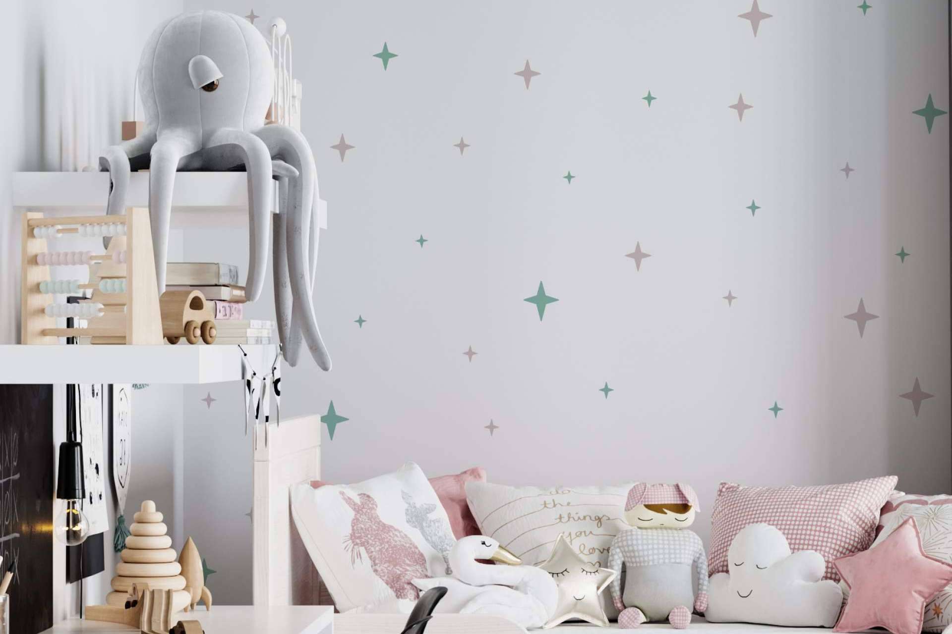 Comprar vinilos infantiles de bebé para decorar el dormitorio en la tienda Nicolasito