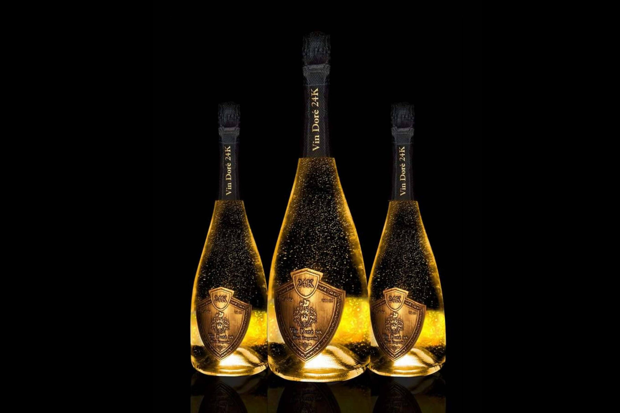 Vin Doré 24K, una bebida con mucho glamour y polvo de oro para los paladares más exigentes y selectos