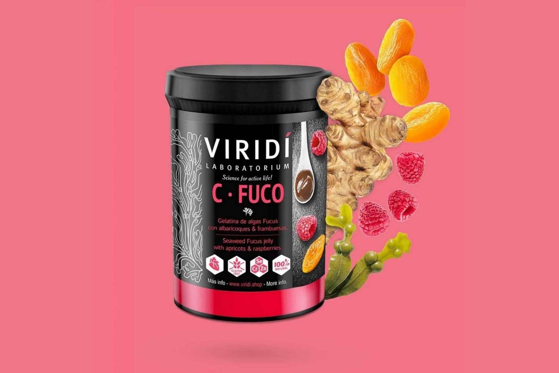 Algas fucus, el ingrediente básico de C-Fuco de Laboratorio Viridi