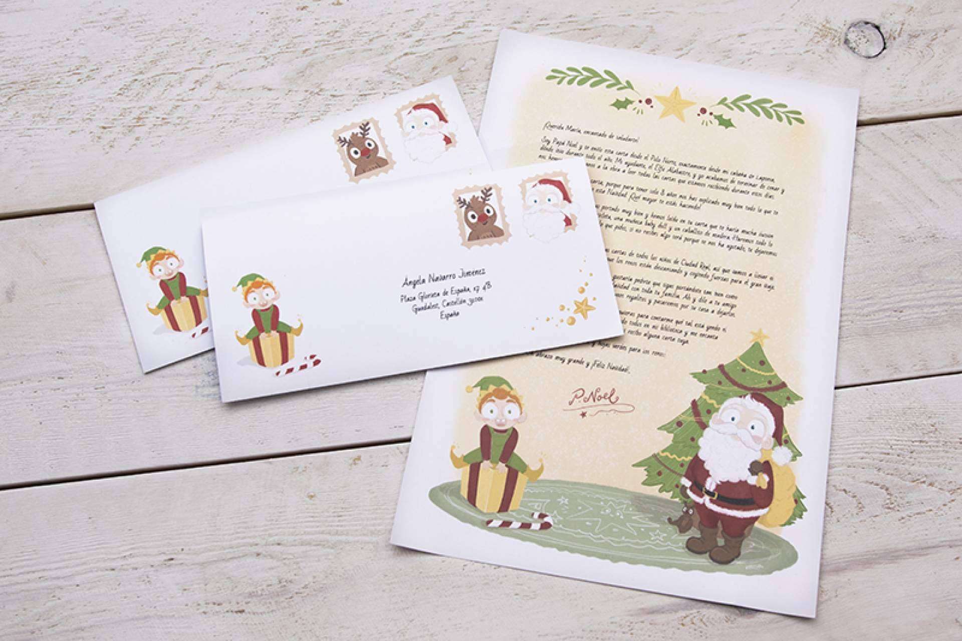 La carta de Papá Noel en Carta Personalizada, por Judith Navarrete