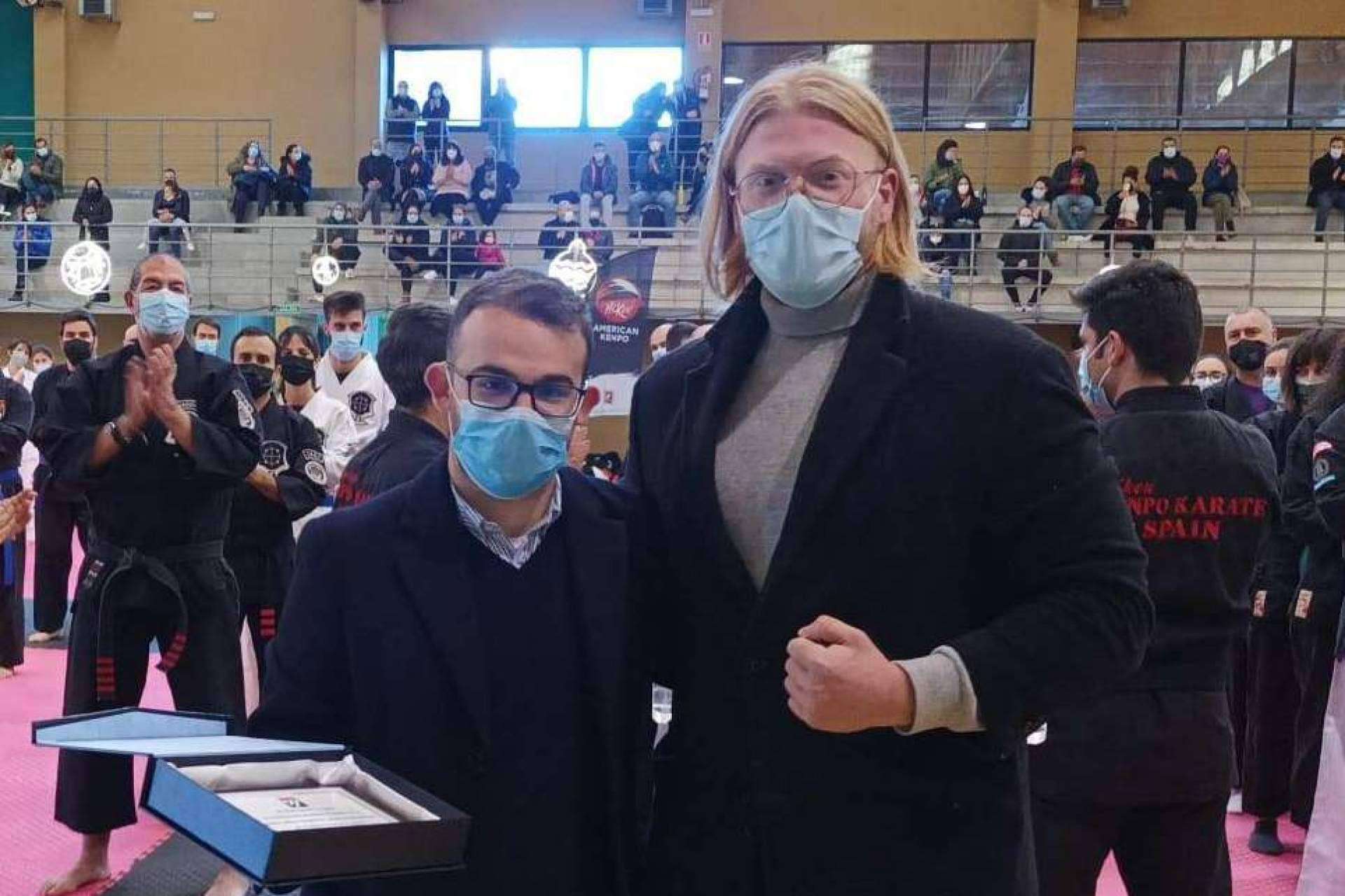 El campeón del mundo de Kenpo Kai, Danilo Jude Bardisa, nuevo director del Departamento Madrileño de Kenpo, por la Federación Madrileña de Karate