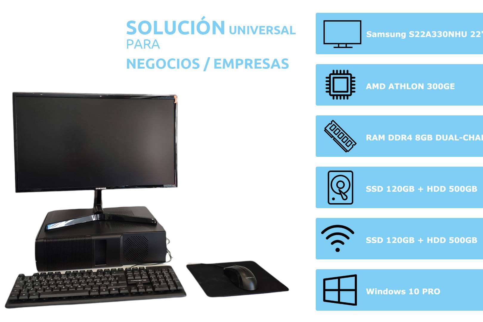 ¿Cuáles son las ventajas de los ordenadores para oficinas, gamers y de uso doméstico montados a piezas de PC Gangas?