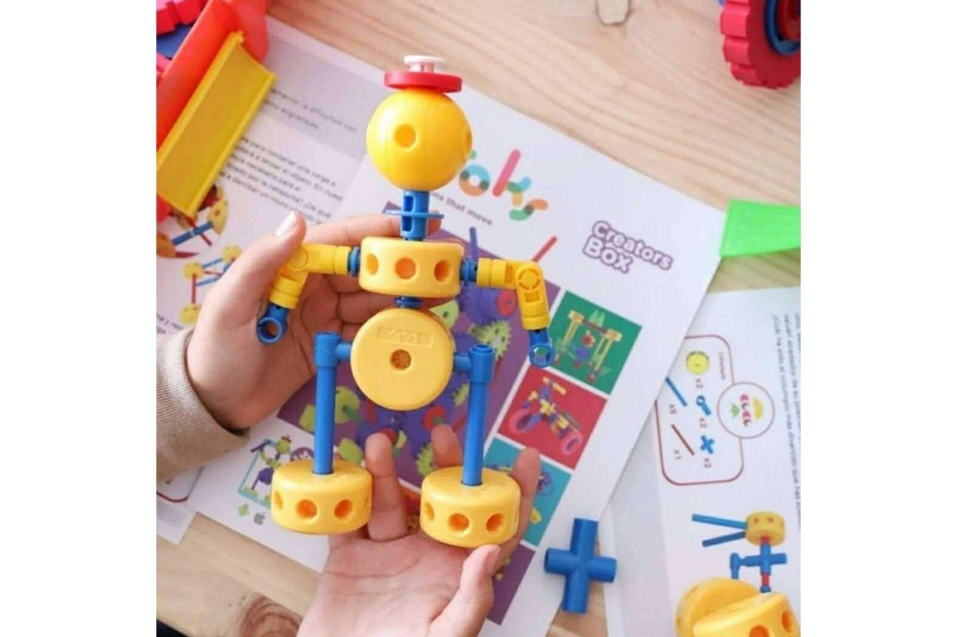 Broks, los juguetes que permiten a los niños inventar y construir