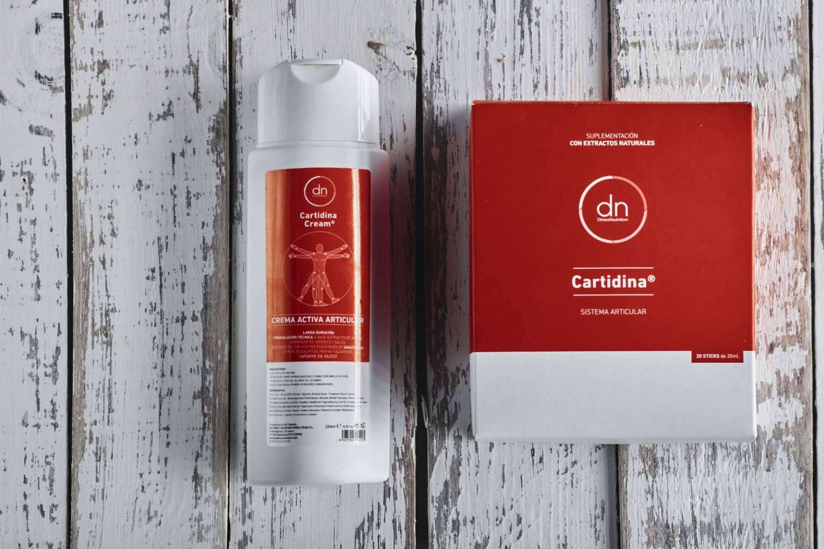 Direct Nutrition y su cartidina brindan protección articular y antiinflamatoria