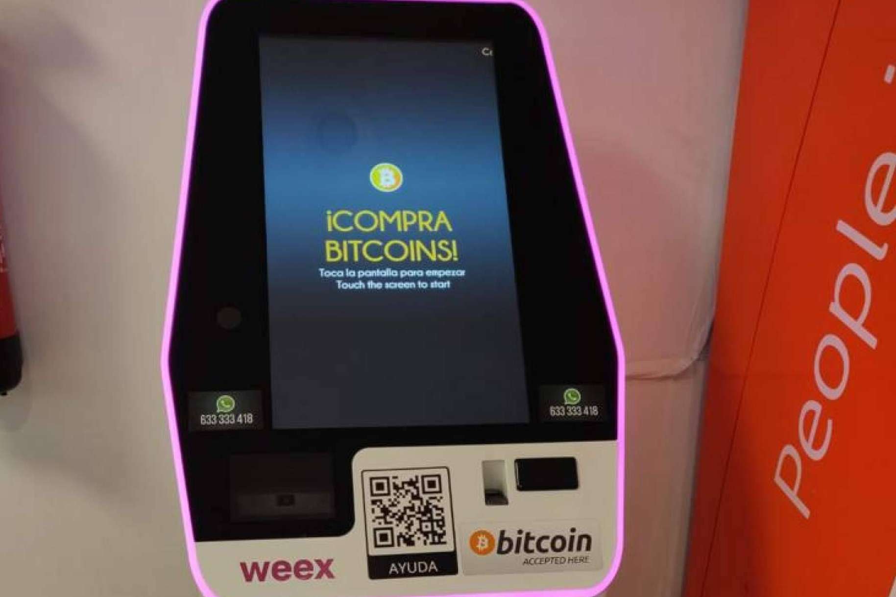 Weex se junta con Carrefour para instalar cajeros de Bitcoin en España