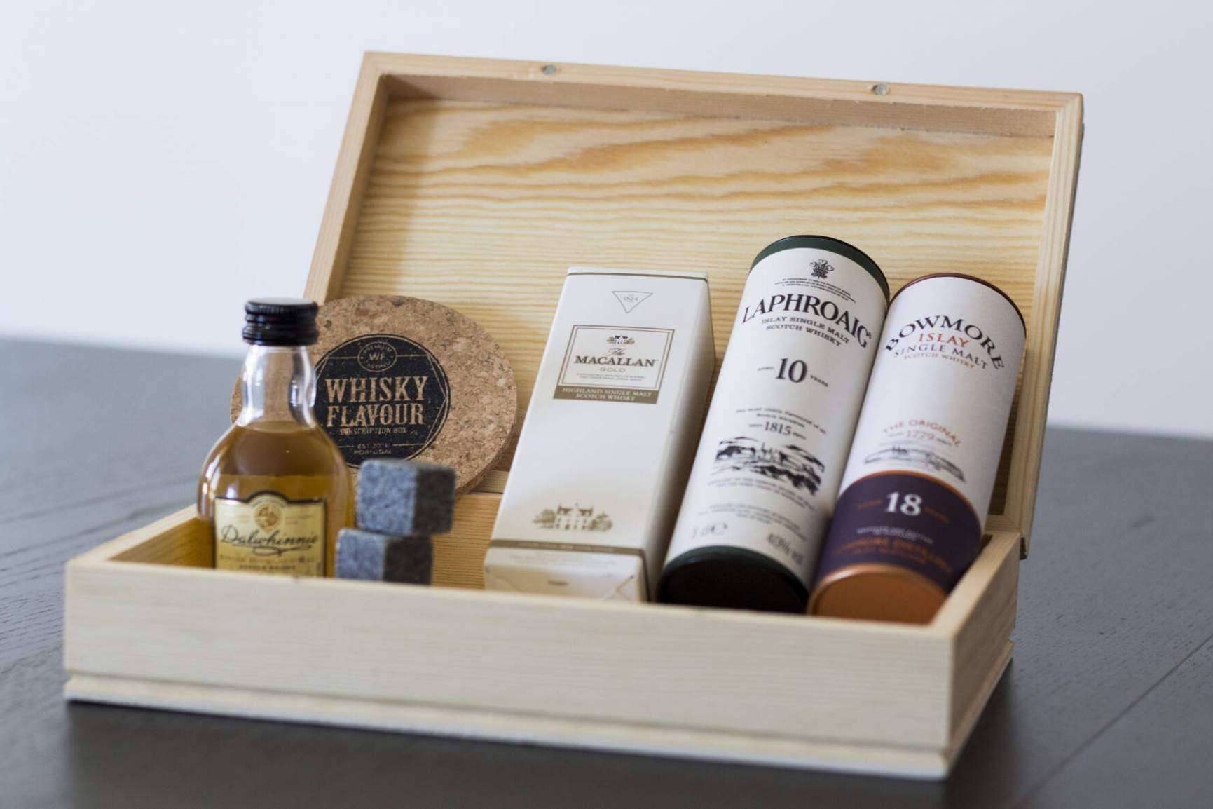 Para los amantes del whisky, la caja de suscripción es una idea de regalo original