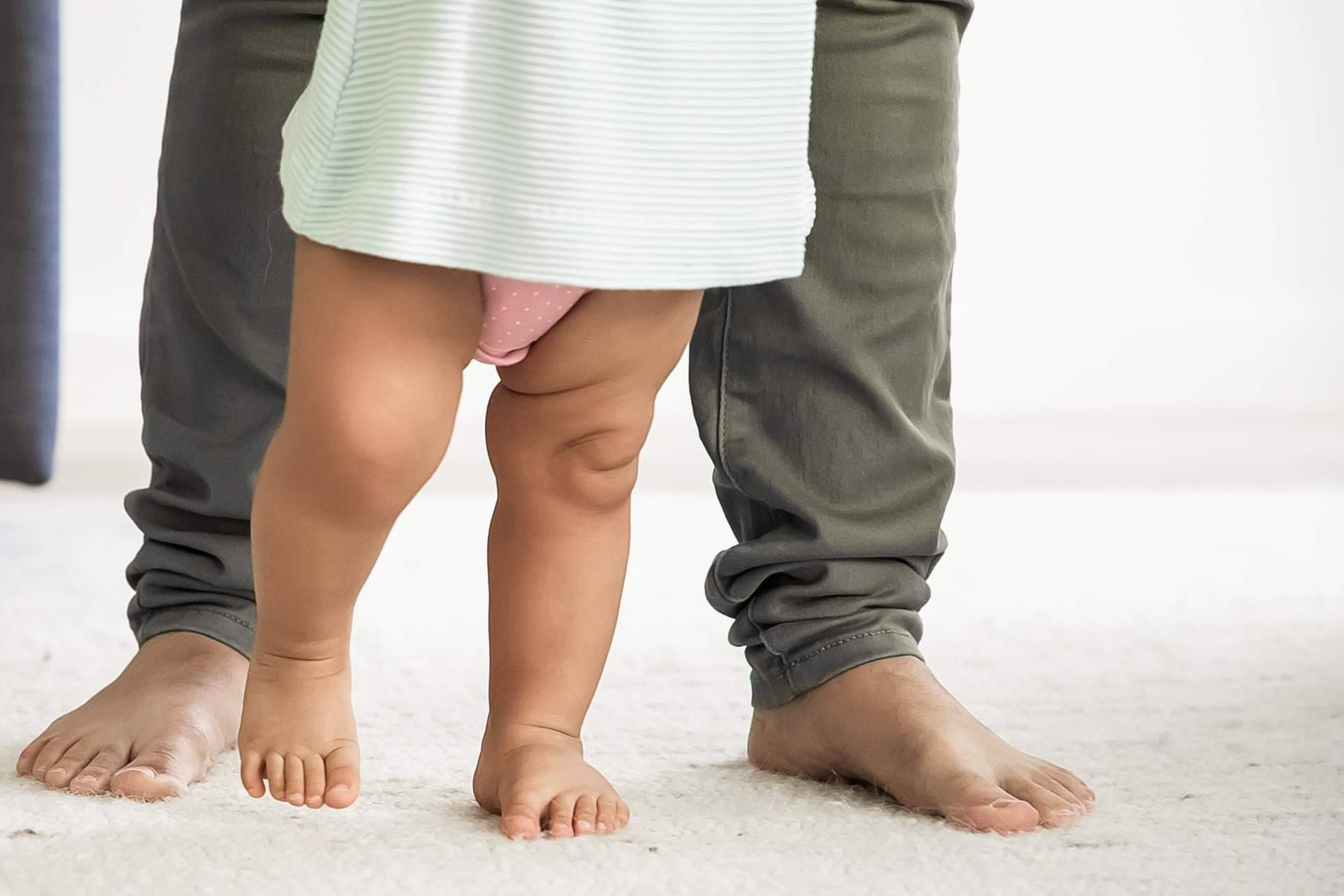 La ayuda de los andadores en los primeros pasos de un bebé