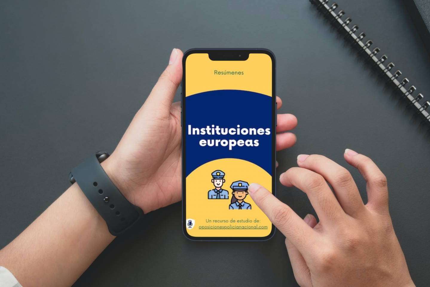 La Comunidad de Opositores a Policía Nacional ofrece herramientas para ayudar a los candidatos con el proceso