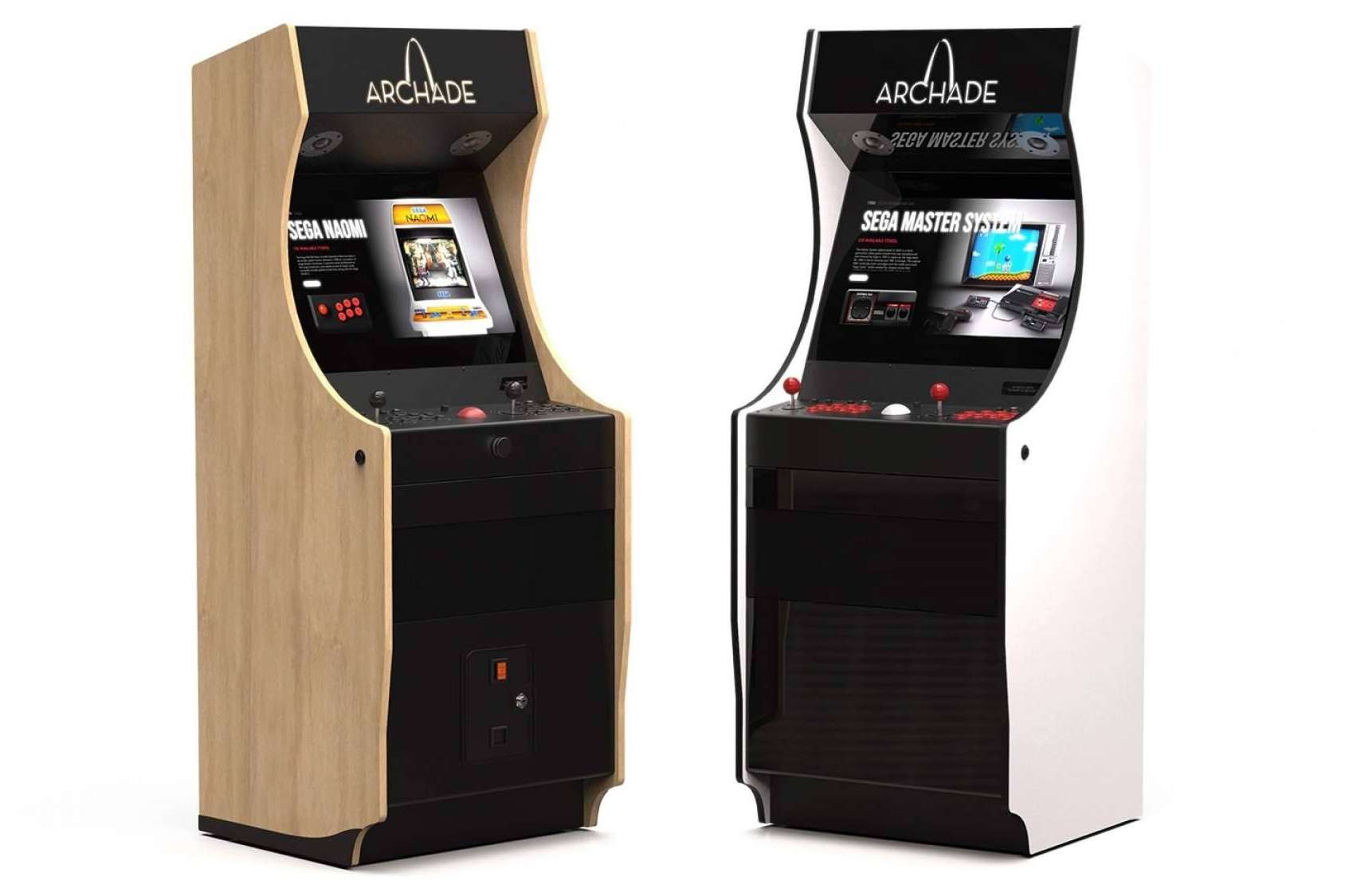 Máquinas arcade para los nostálgicos de los videojuegos retro, con Archade