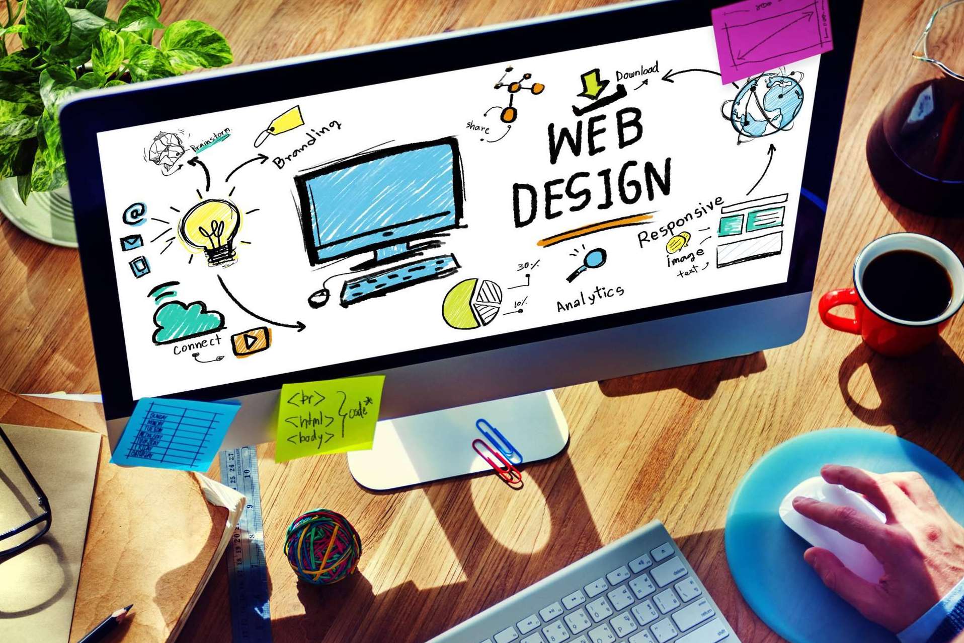 Diseño y mantenimiento web, de la mano de los diseñadores web de la compañía Necotec