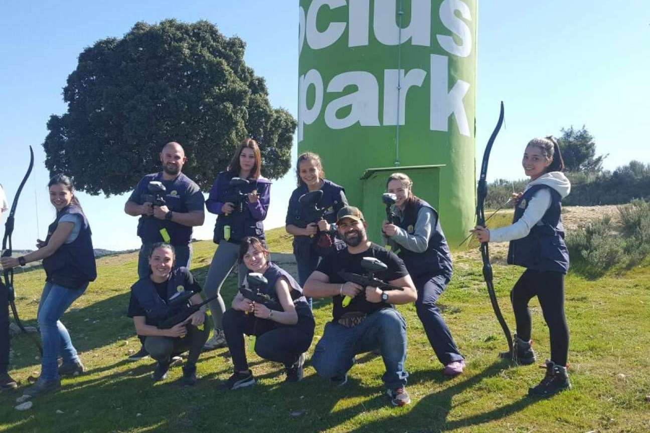 Team building al aire libre, el servicio de multiaventura en la naturaleza que ofrece Eventos Madrid