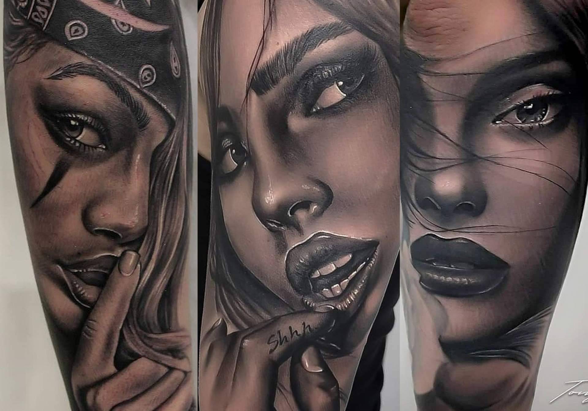 Tatuajes de retrato en Barcelona de la mano del estudio Steel of Doom