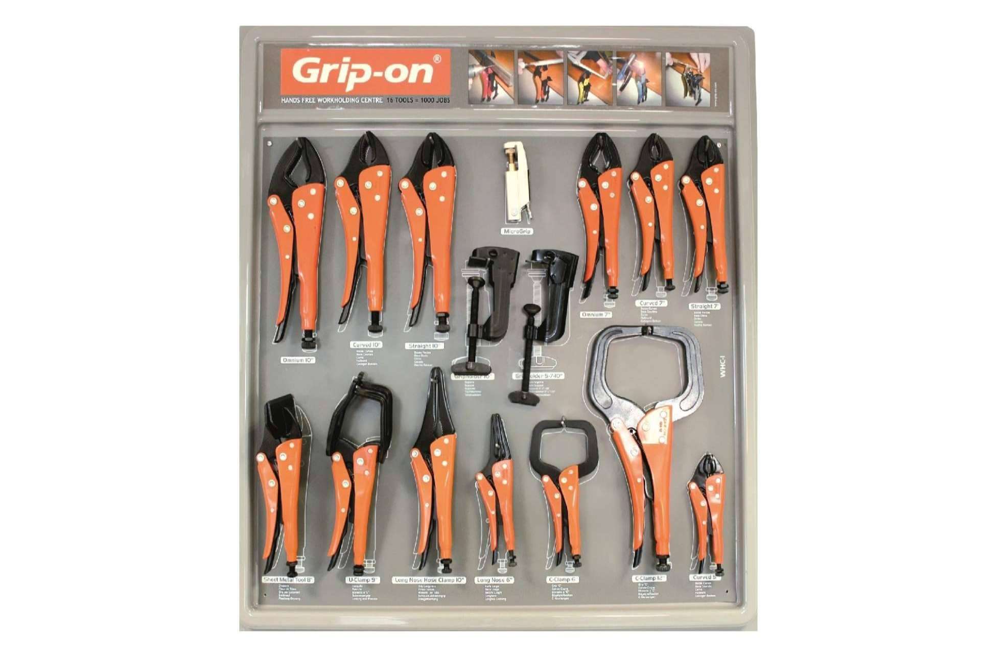 Grip-on dispone de un set de herramientas para múltiples usos con productos de calidad