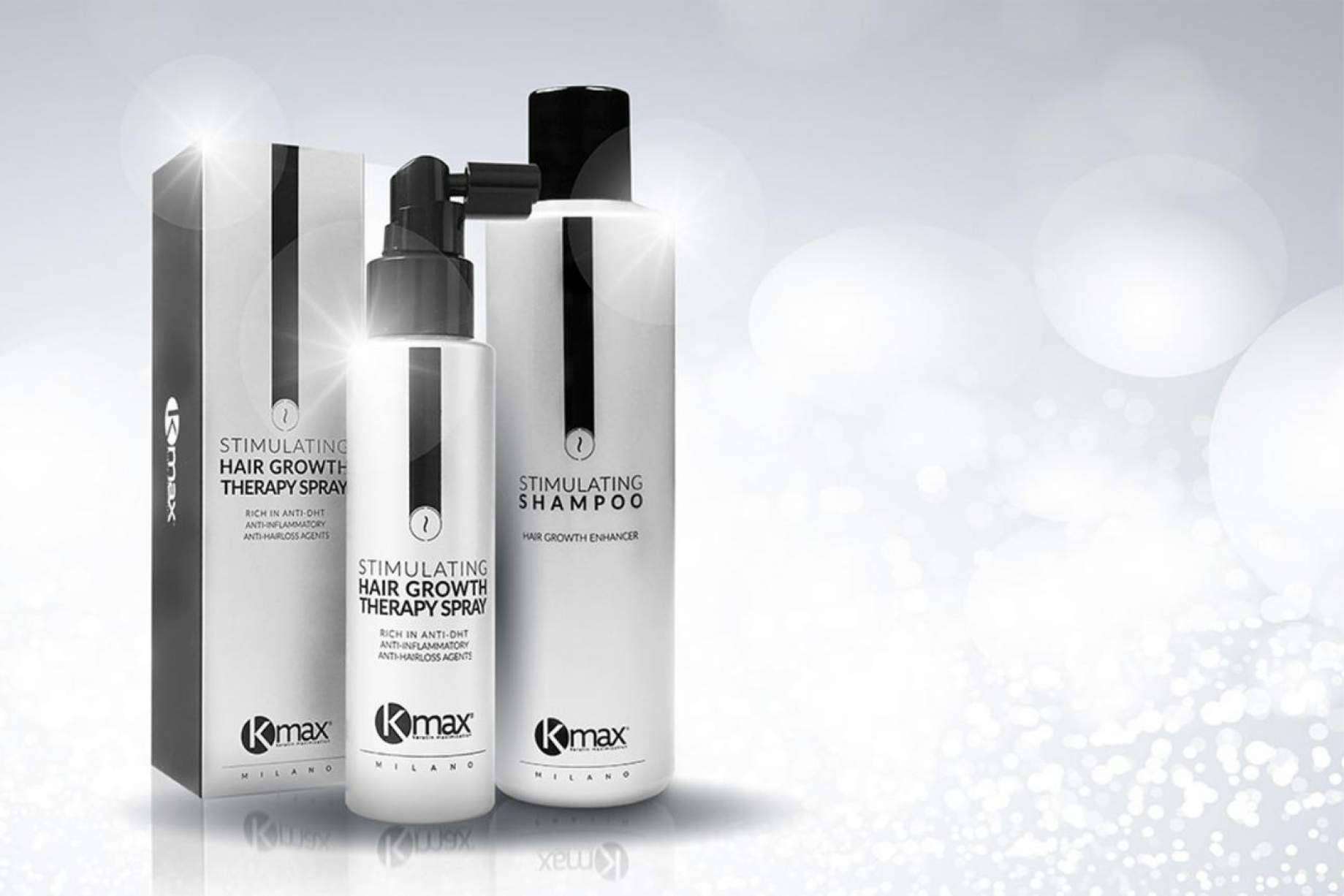 KMax ofrece un tratamiento anticaída del cabello