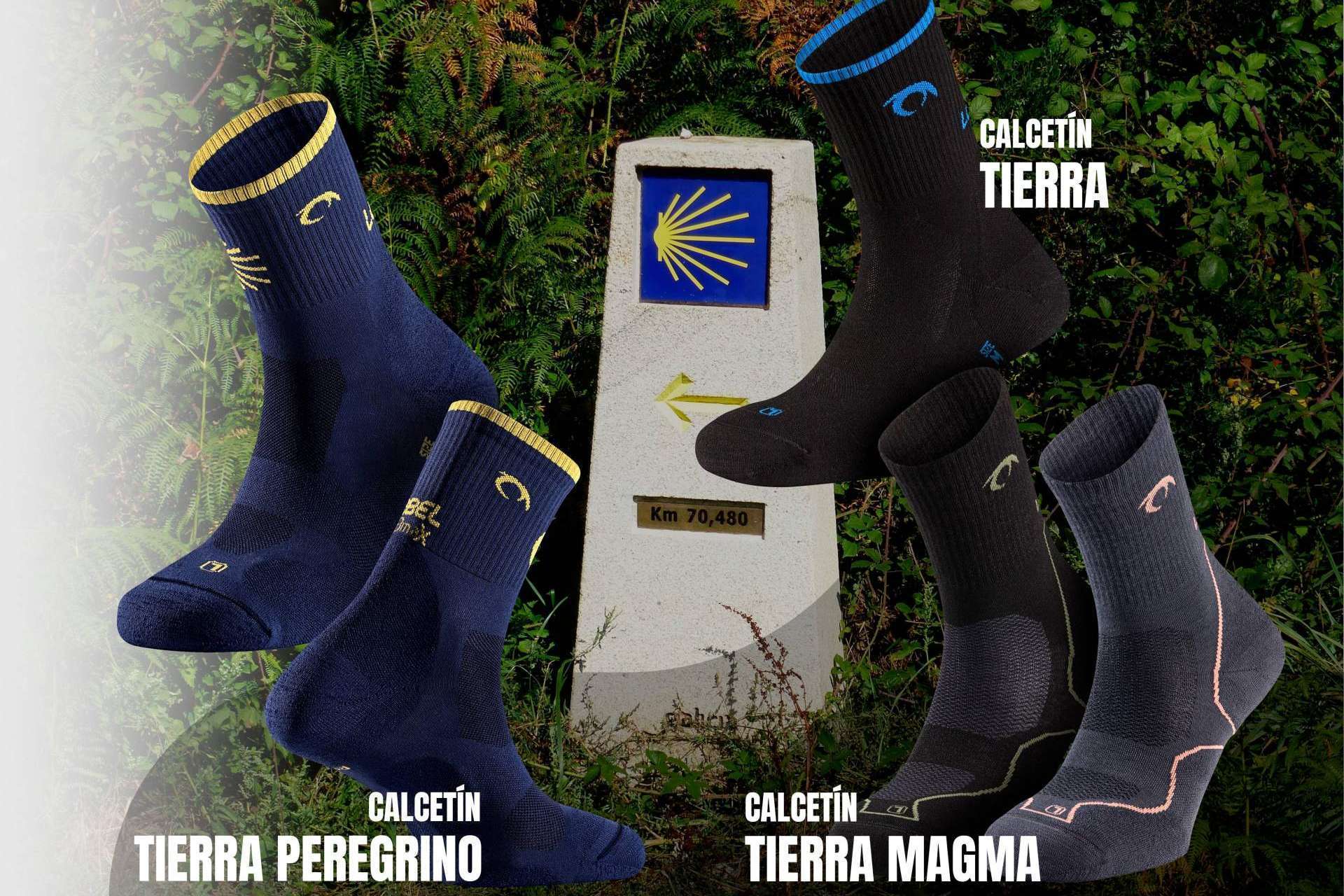 People Sapiens presenta sus calcetines para el Camino de Santiago