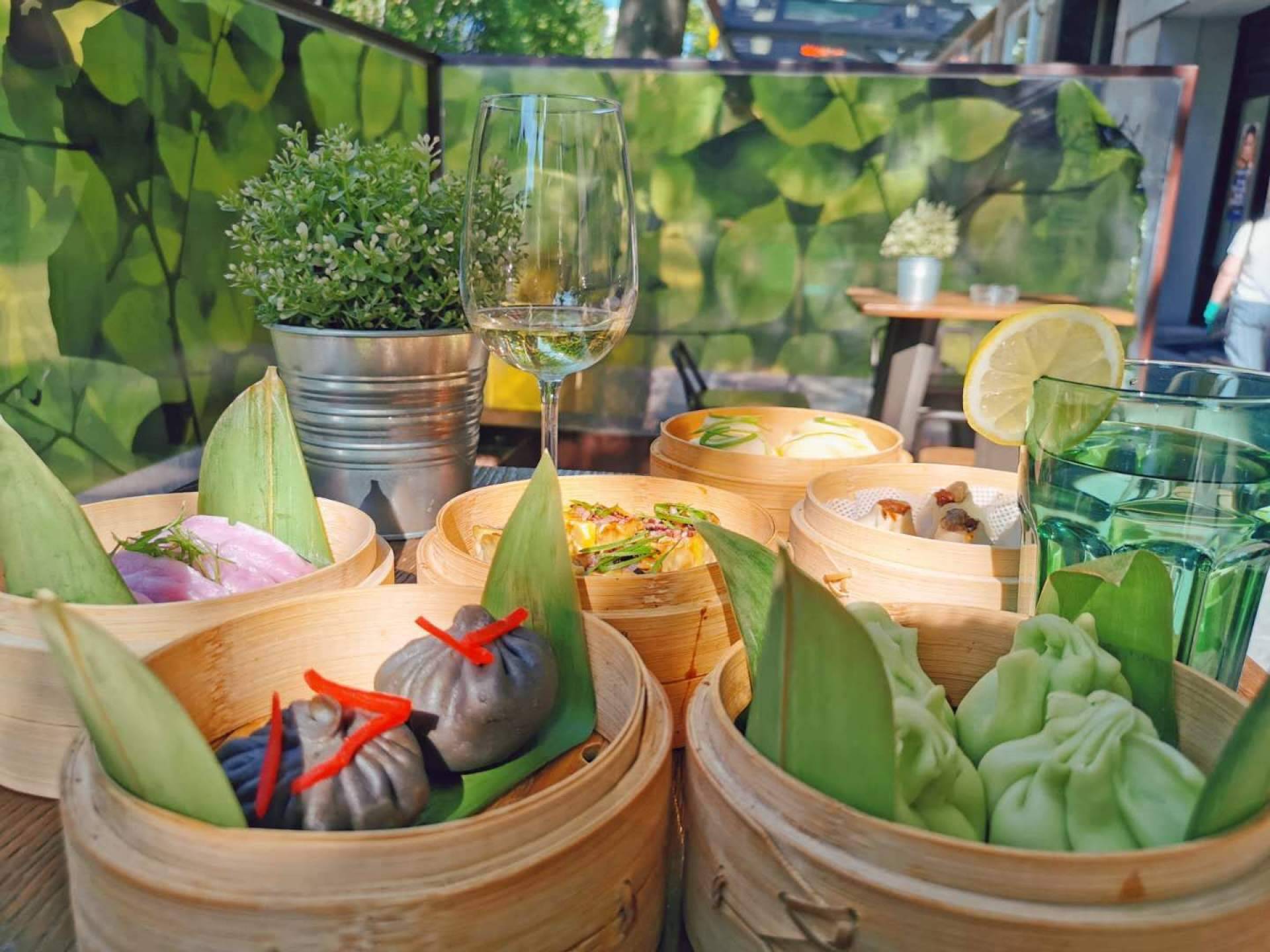 Dim Sum Market ofrece 30 tipos de dim sum diferentes con una gran variedad de rellenos y masas