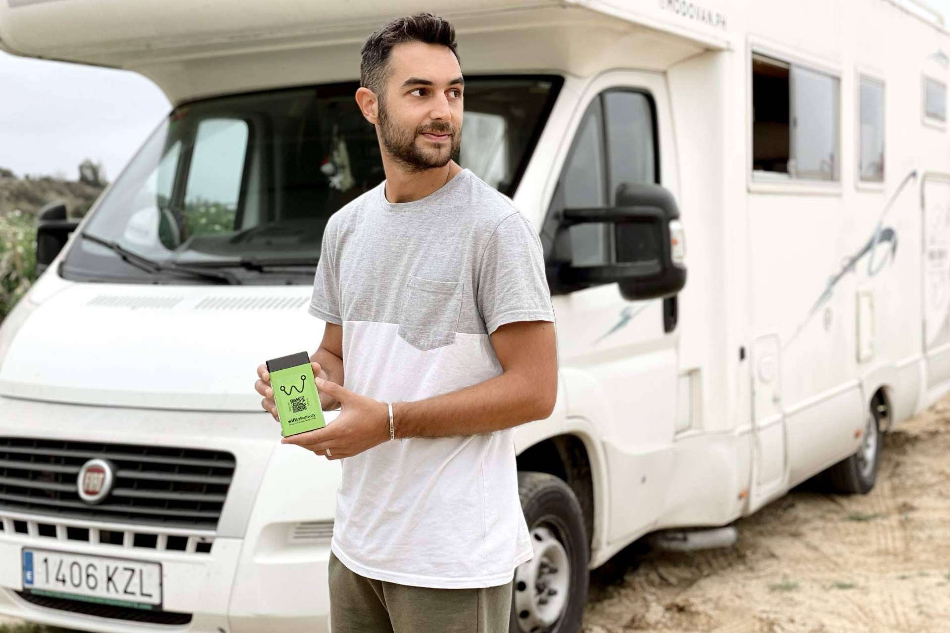 La empresa Wifitakeaway ofrece internet portátil de alta velocidad y seguridad para autocaravanas