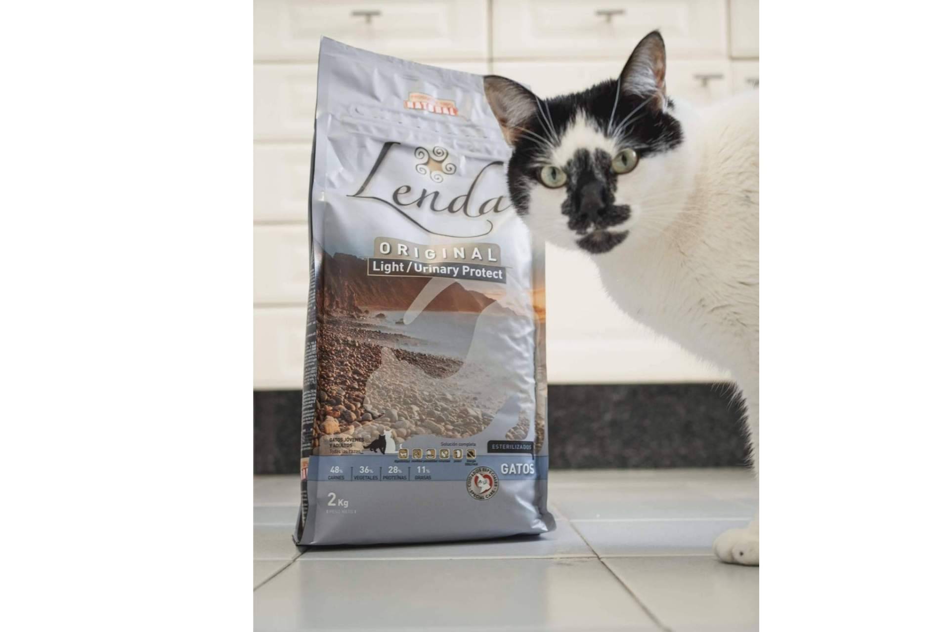 La comida natural para gatos de Lenda y sus beneficios