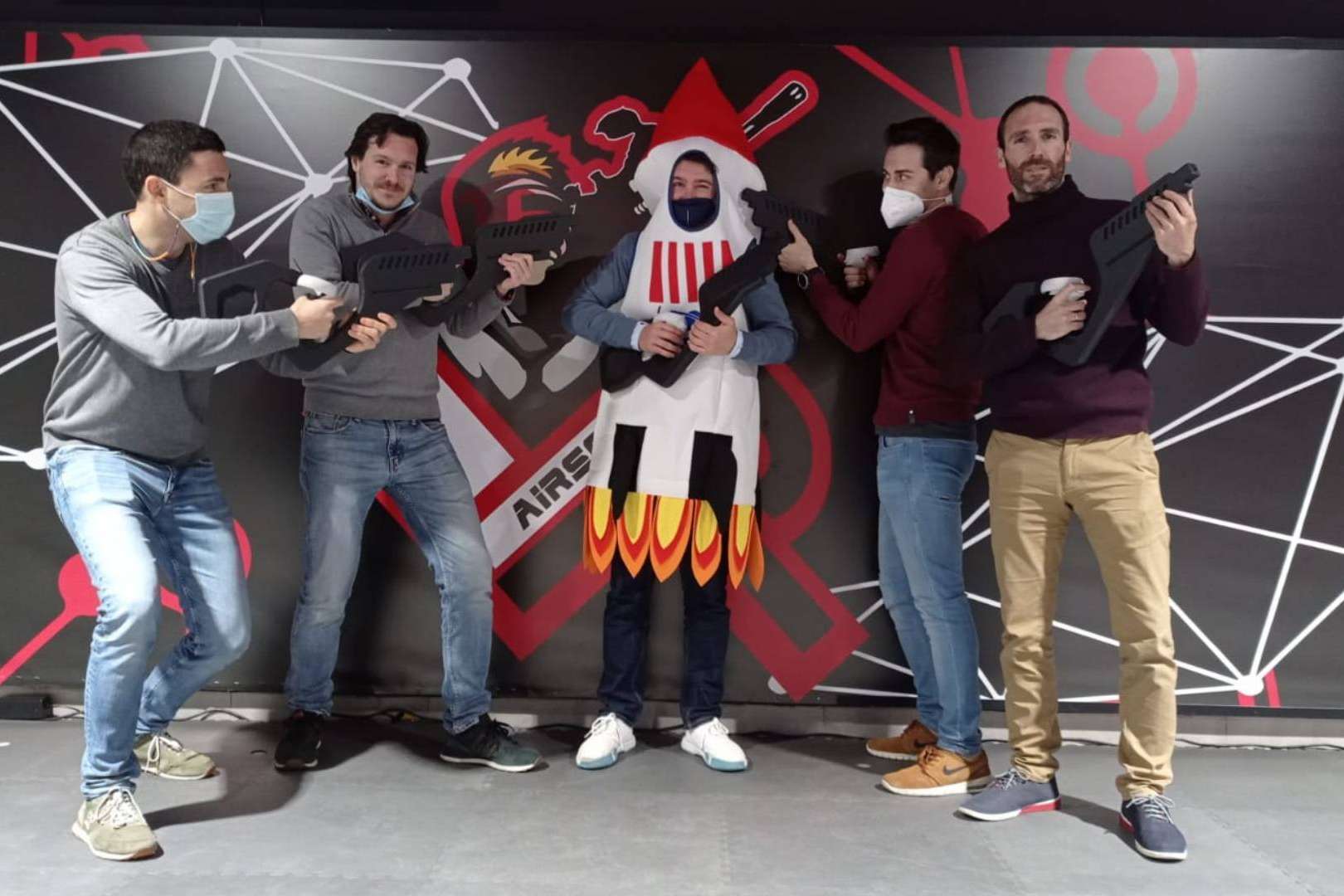 VR Airsoft, celebrar un evento de empresa único y especial