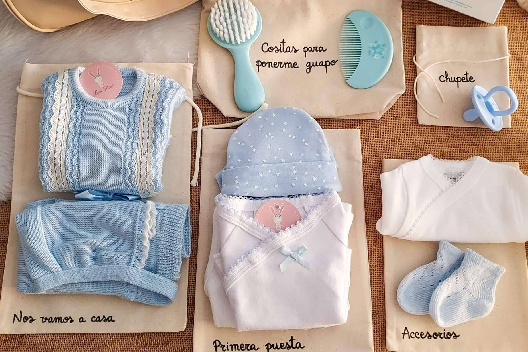 Preparar el bolso del hospital para el bebé