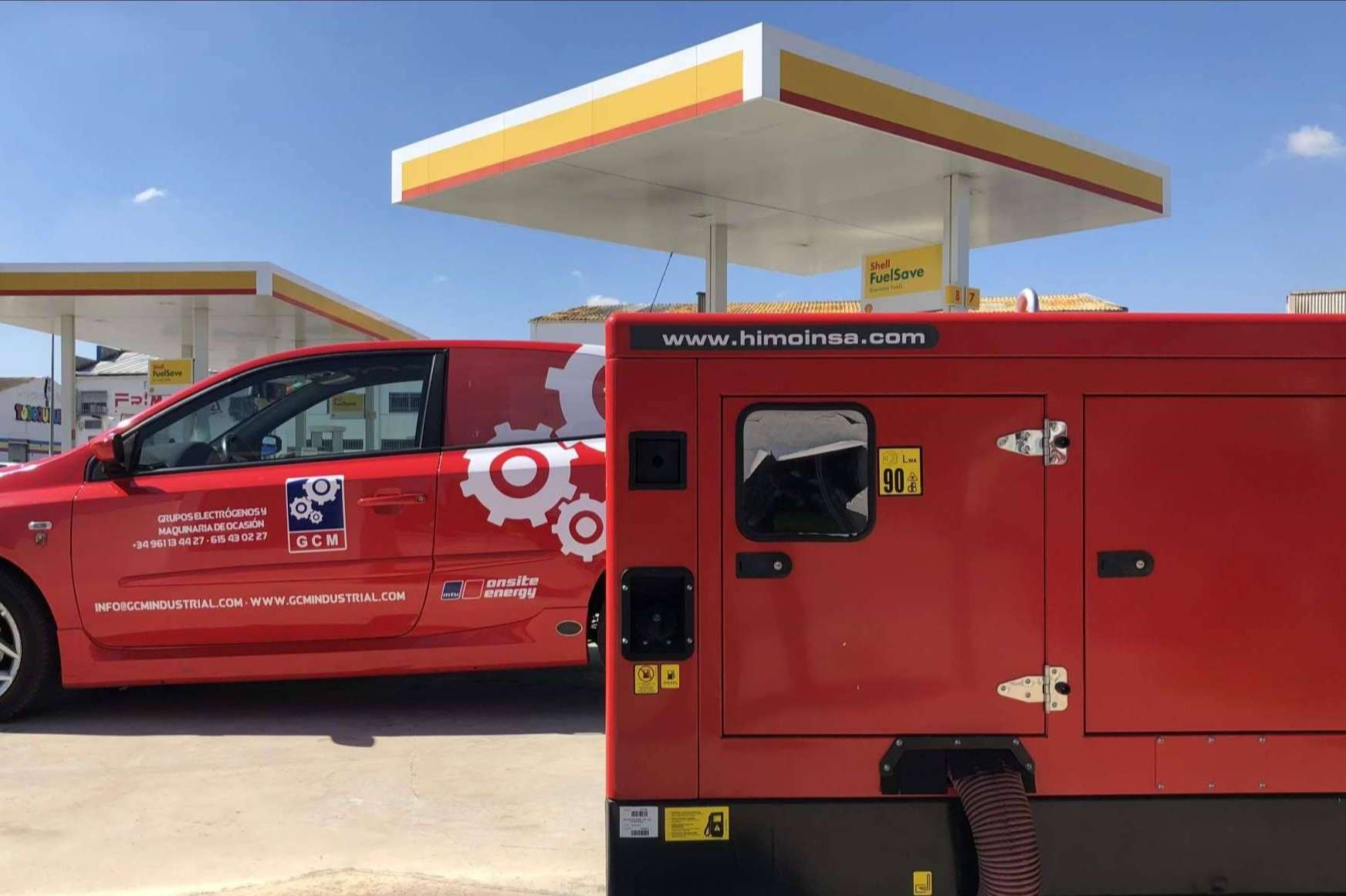 Alquiler y venta de maquinaria para toda España por GCM