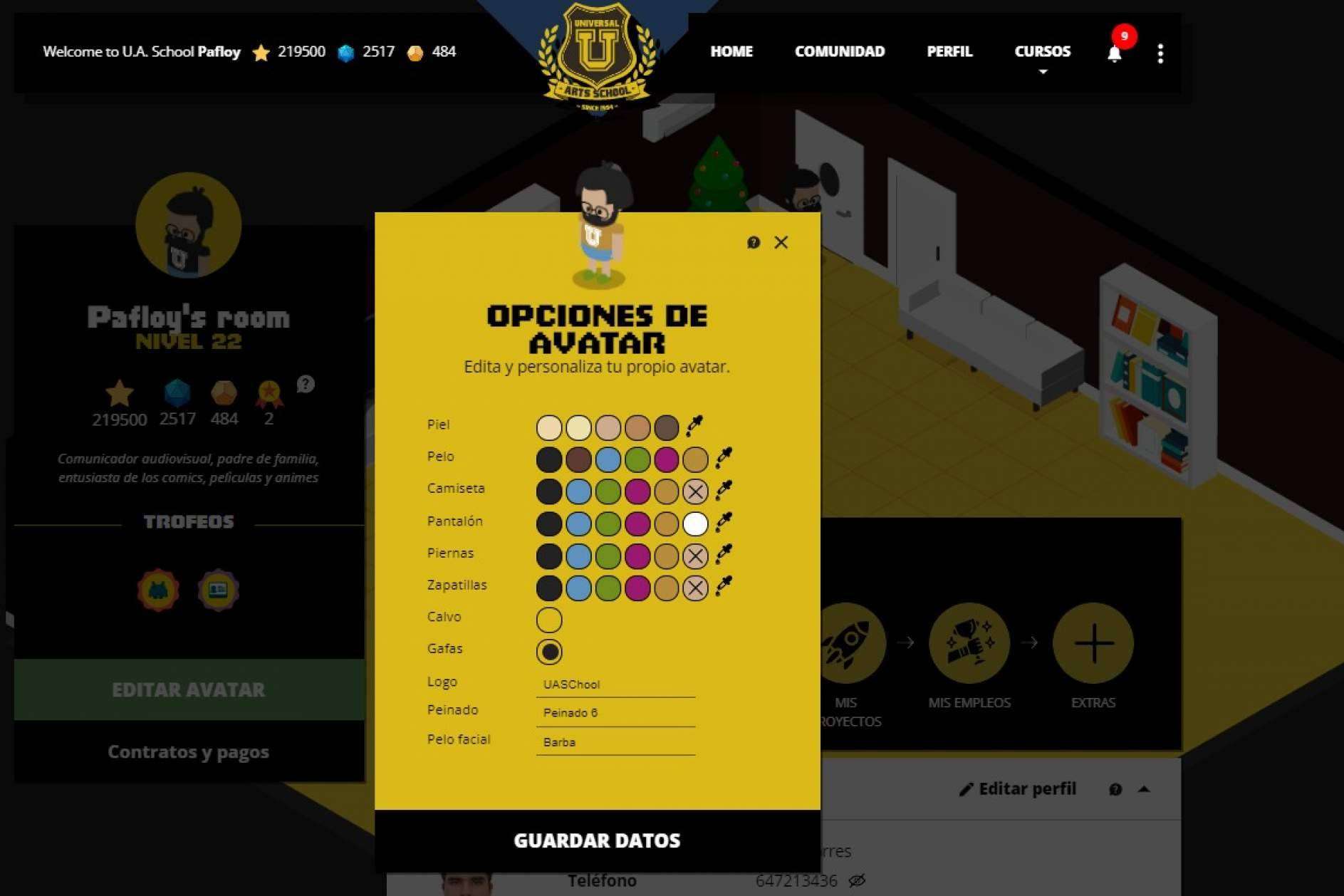 Un campus virtual gamificado con avatares, la apuesta de la Universal Arts School por las nuevas tecnologías