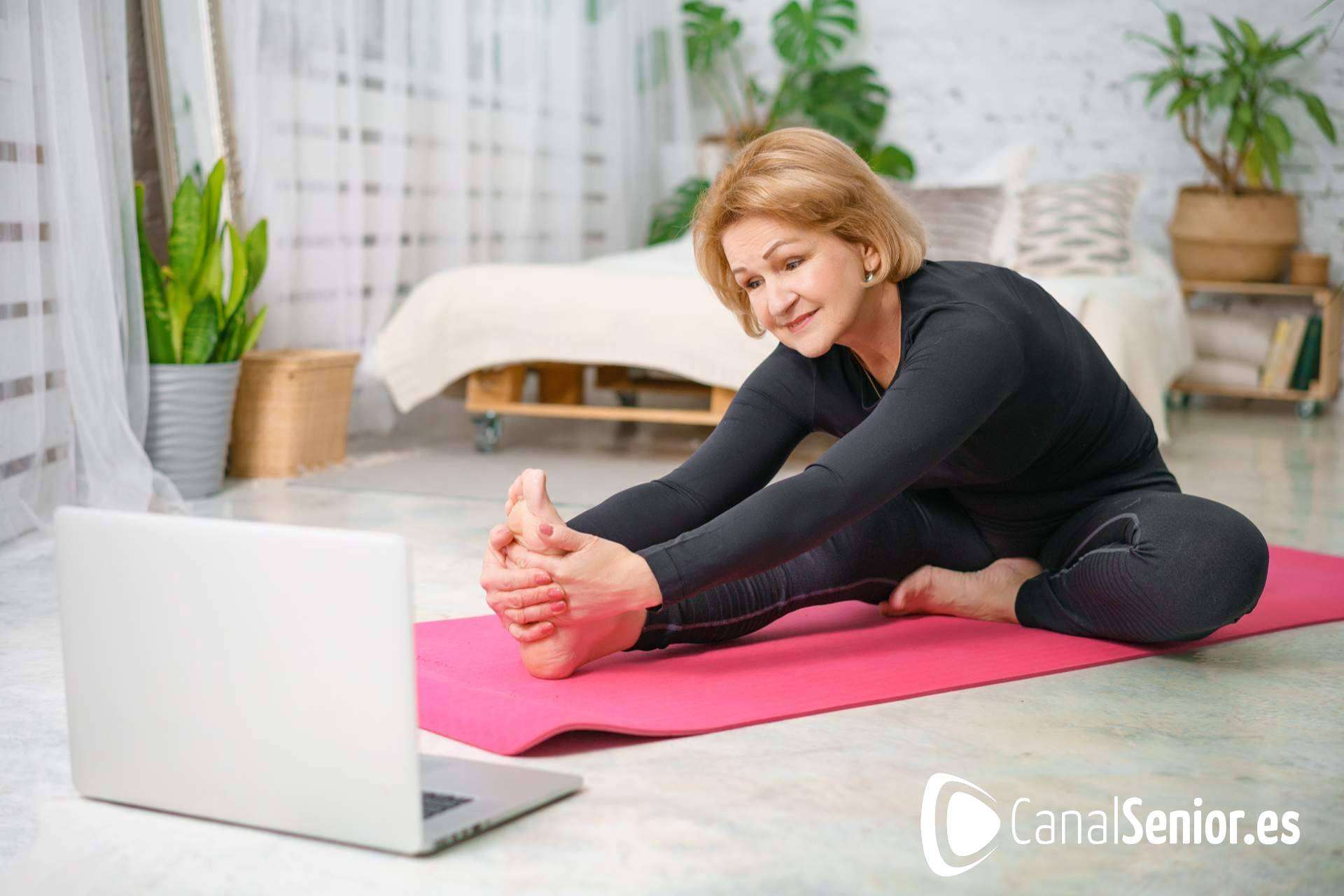 Canal Sénior ofrece un curso de gimnasia online para séniors
