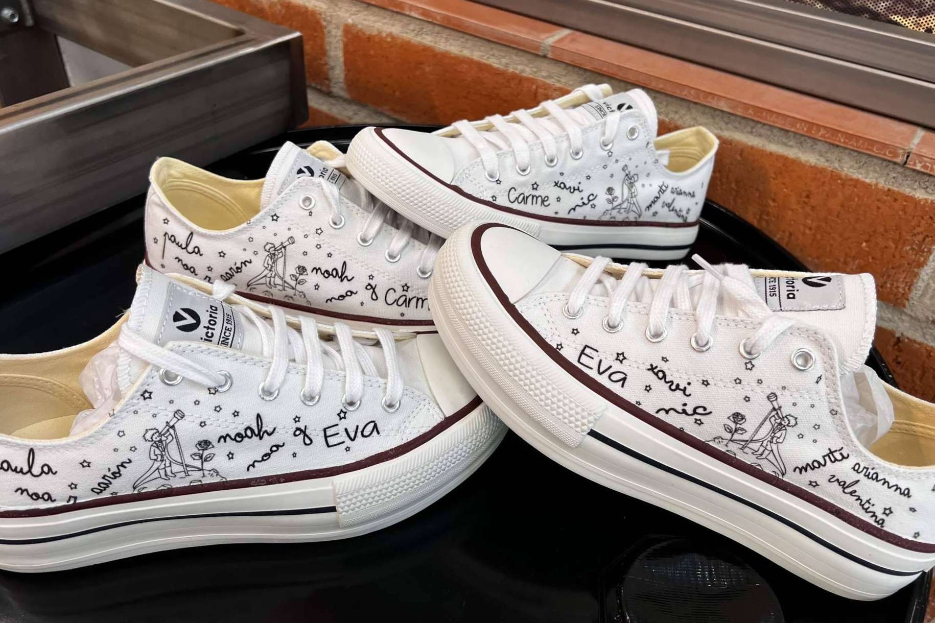 Zapatillas personalizadas en AMM Aerografía para dar a cualquier look un toque único