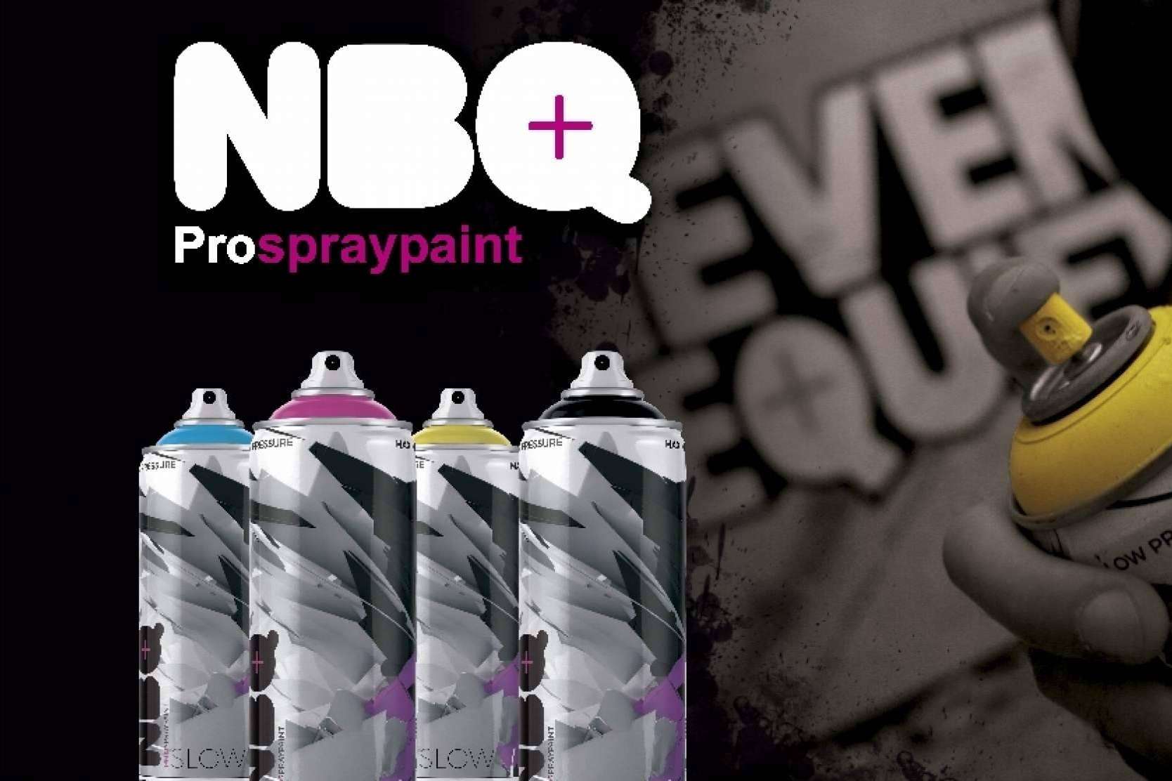 Entre los artistas, el spray NBQ para grafitis disponible en Tupinturaonline.com se establece como uno de los favoritos
