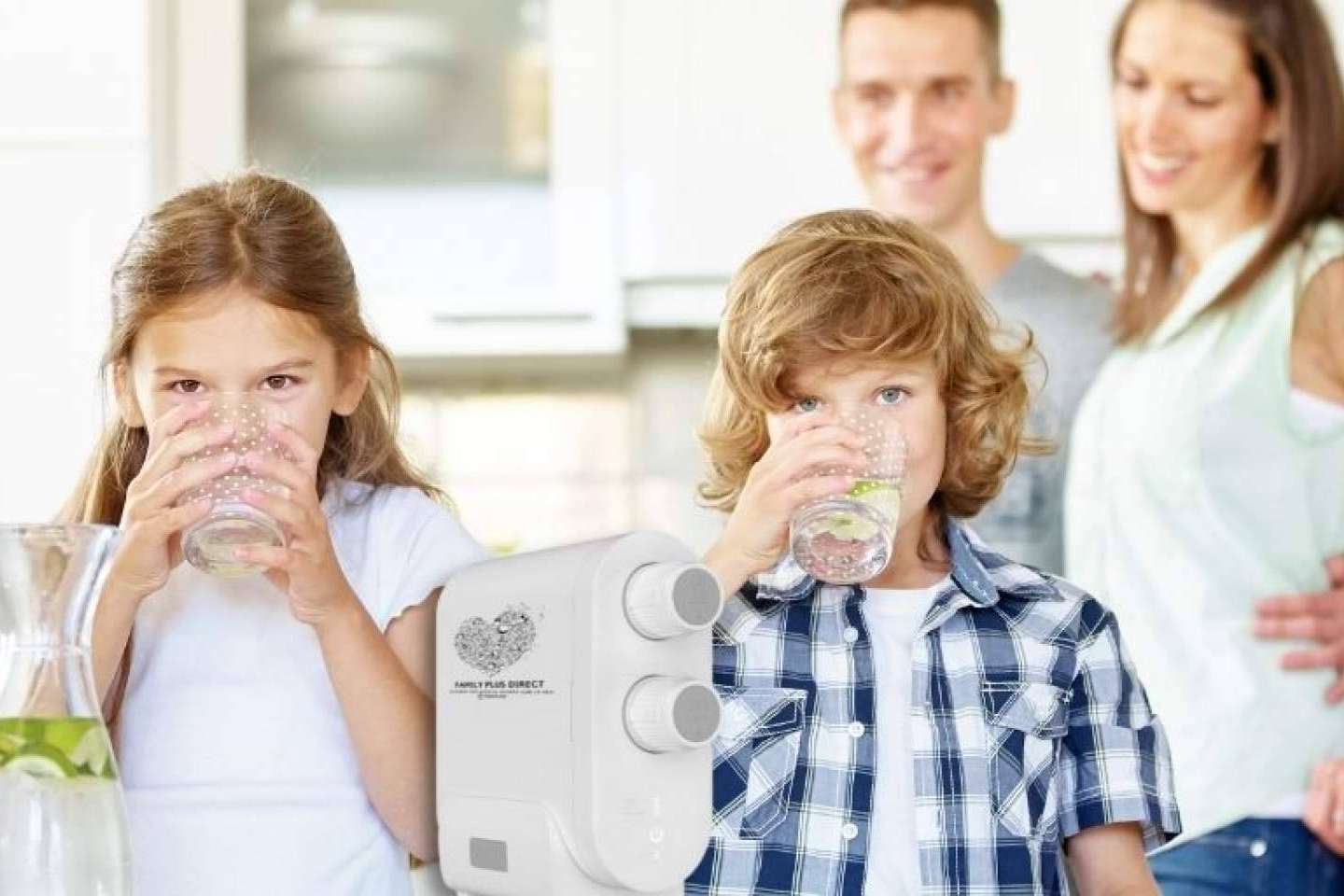 La solución definitiva para el problema de deshidratación del día a día, el sistema de ósmosis directa de Family Plus