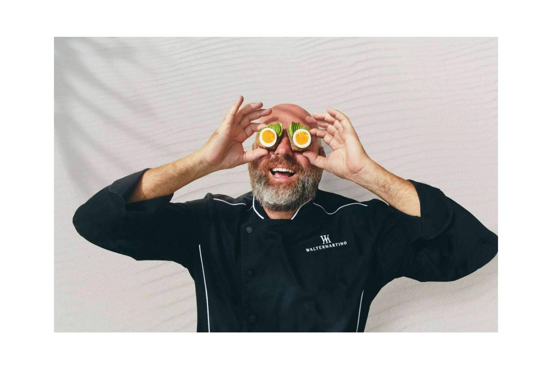 Fusionar la comida oriental con la esencia italiana, la especialidad del chef Walter Martino