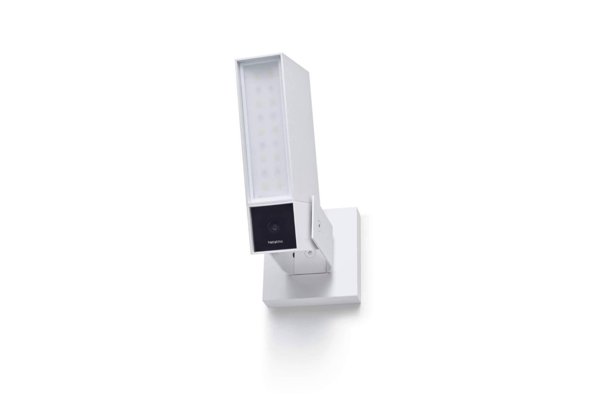Nueva Cámara Exterior Inteligente con Sirena blanca, de la mano de Netatmo